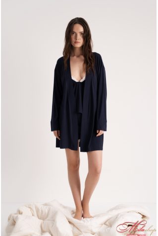 Жіночий м'який халатик із віскози Luna LP-048 Kate